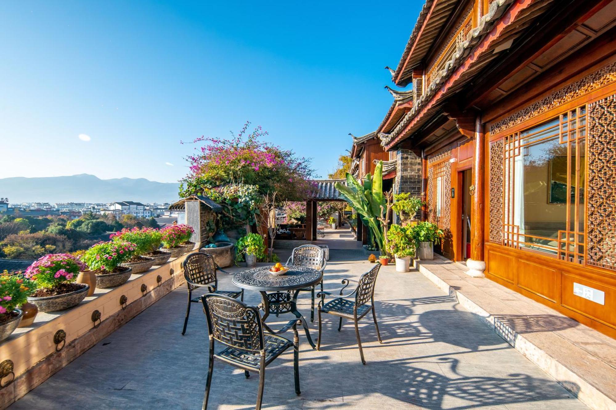 Lijiang Byw Mount View Inn Екстериор снимка